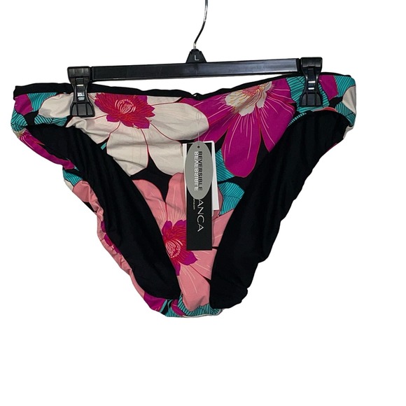 La Blanca Women S Reversible Hipster Bikini Bottoms Swimsuit Multicolor Size 16 - Picture 1 of 8